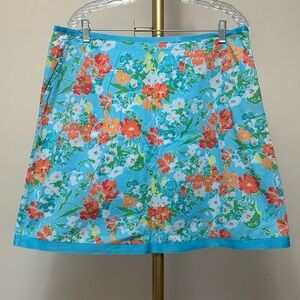 Sweet floral print L. L. Bean Skirt
